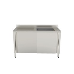 Coulissante de salle de bain placards 1 1200 X 700 puits égouttoir droite