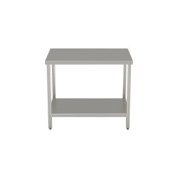 Tavolo 1200X700 con ripiano inferiore