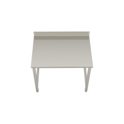 Tavolo 700X700 con alzatina