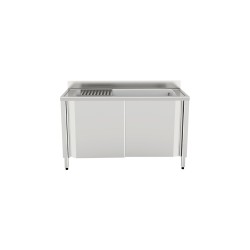 Glissant le meuble évier vieux papiers et lavage des pots de 1000 X 700