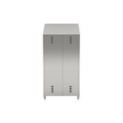Armadio spogliatoio  2 posti in acciaio inox 840X350