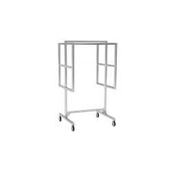 1200X700 table with lower shelf and rear upstand