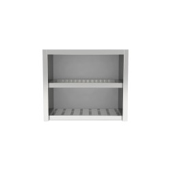 1200X600 wall cabinet with sliding doors with shelf drainer
